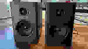 The NZXT Relay Speakers and Relay Subwoofer's in the color black. The speakers cost around $250.