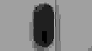 The Yale Approach smart lock mounted on a white door.