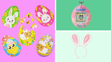 Good and Gather fruit strips, Tamagotchi, Bunny ears