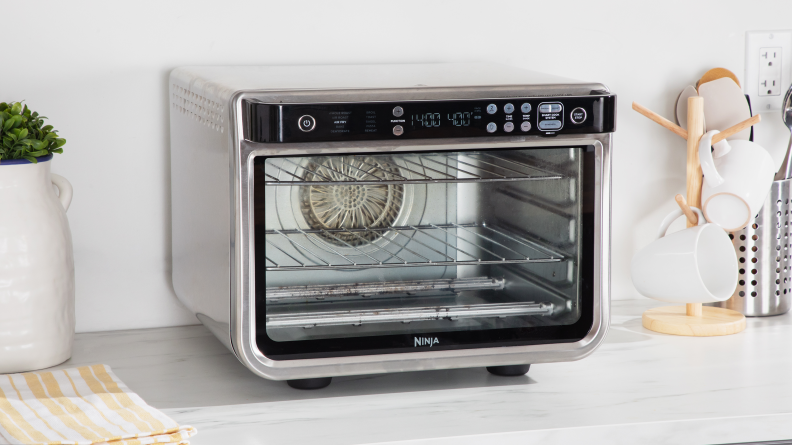Ninja Foodi oven on a kitchen counter