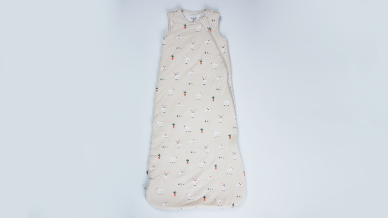 The Kyte Baby sleep sack on a gray background