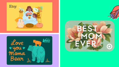 A selection of the best Mother's Day gift cards including Etsy, Target, and REI.