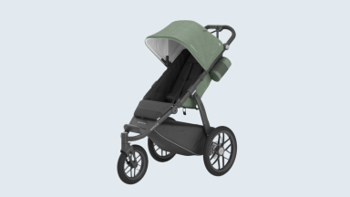 Side view of the Uppababy Ridge Jogging Stroller